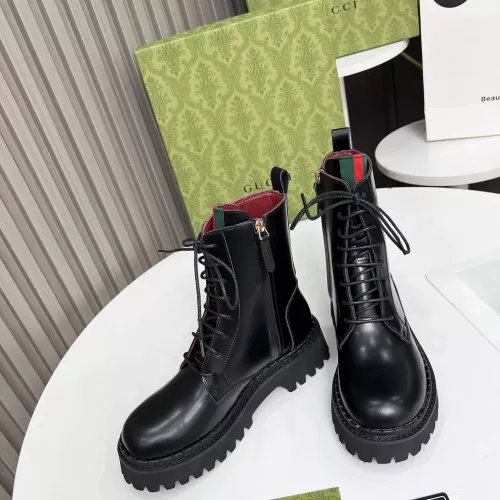 Cheap Gucci Boots For Women #1275246 Replica Wholesale [$108.00 USD] [ITEM#1275246] on Replica Gucci Boots