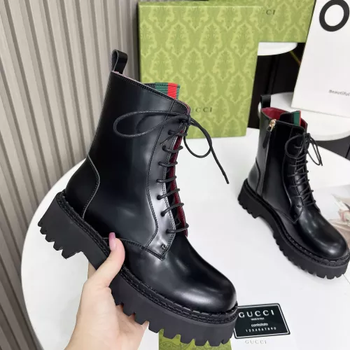 Cheap Gucci Boots For Women #1275246 Replica Wholesale [$108.00 USD] [ITEM#1275246] on Replica Gucci Boots