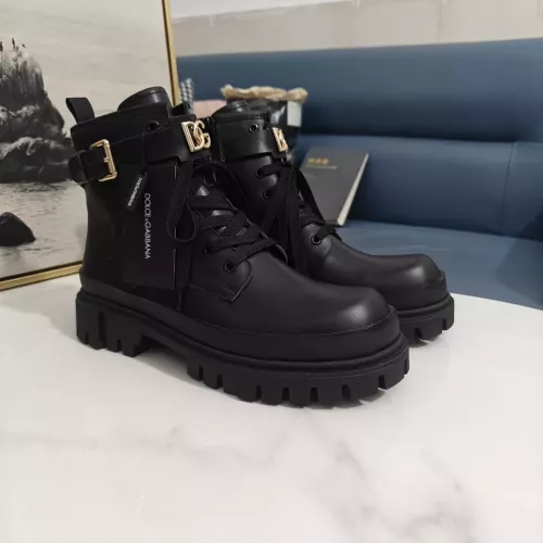 Cheap Dolce &amp; Gabbana D&amp;G Boots For Women #1275343 Replica Wholesale [$135.00 USD] [ITEM#1275343] on Replica Dolce &amp; Gabbana D&amp;G Boots