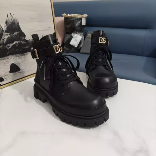 Cheap Dolce &amp; Gabbana D&amp;G Boots For Women #1275343 Replica Wholesale [$135.00 USD] [ITEM#1275343] on Replica Dolce &amp; Gabbana D&amp;G Boots