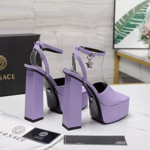 Cheap Versace Sandal For Women #1275346 Replica Wholesale [$118.00 USD] [ITEM#1275346] on Replica Versace Sandal