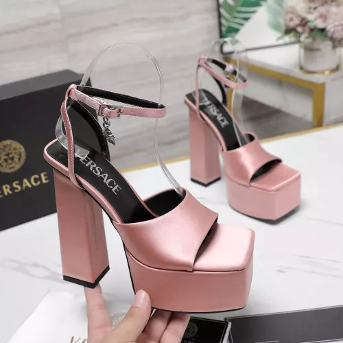 Cheap Versace Sandal For Women #1275347 Replica Wholesale [$118.00 USD] [ITEM#1275347] on Replica Versace Sandal