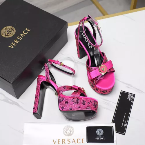 Cheap Versace Sandal For Women #1275379 Replica Wholesale [$132.00 USD] [ITEM#1275379] on Replica Versace Sandal