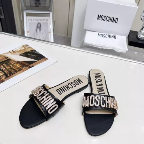 Cheap Moschino Slippers For Women #1275431 Replica Wholesale [$72.00 USD] [ITEM#1275431] on Replica Moschino Slippers