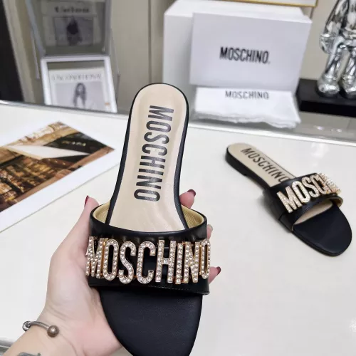 Cheap Moschino Slippers For Women #1275431 Replica Wholesale [$72.00 USD] [ITEM#1275431] on Replica Moschino Slippers