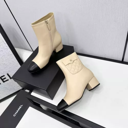 Cheap Chanel Boots For Women #1275589 Replica Wholesale [$132.00 USD] [ITEM#1275589] on Replica Chanel Boots