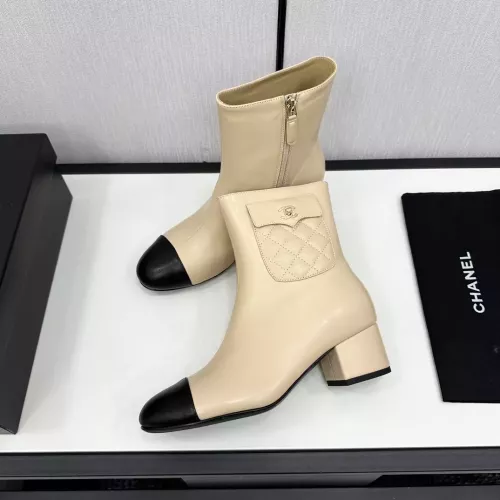 Cheap Chanel Boots For Women #1275589 Replica Wholesale [$132.00 USD] [ITEM#1275589] on Replica Chanel Boots