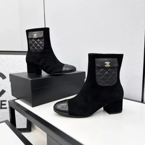 Cheap Chanel Boots For Women #1275591 Replica Wholesale [$132.00 USD] [ITEM#1275591] on Replica Chanel Boots