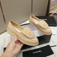 Cheap Chanel Leather Shoes For Women #1266960 Replica Wholesale [$92.00 USD] [ITEM#1266960] on Replica Chanel Leather Shoes