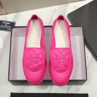 Cheap Chanel Leather Shoes For Women #1266961 Replica Wholesale [$92.00 USD] [ITEM#1266961] on Replica Chanel Leather Shoes