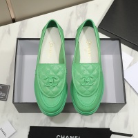 Cheap Chanel Leather Shoes For Women #1266962 Replica Wholesale [$92.00 USD] [ITEM#1266962] on Replica Chanel Leather Shoes