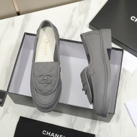 Cheap Chanel Leather Shoes For Women #1266963 Replica Wholesale [$92.00 USD] [ITEM#1266963] on Replica 