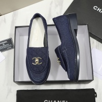 Cheap Chanel Leather Shoes For Women #1266968 Replica Wholesale [$92.00 USD] [ITEM#1266968] on Replica Chanel Leather Shoes