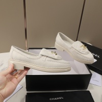 Cheap Chanel Leather Shoes For Women #1266969 Replica Wholesale [$92.00 USD] [ITEM#1266969] on Replica Chanel Leather Shoes