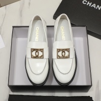 Cheap Chanel Leather Shoes For Women #1266977 Replica Wholesale [$98.00 USD] [ITEM#1266977] on Replica Chanel Leather Shoes