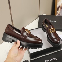 Cheap Chanel Leather Shoes For Women #1266984 Replica Wholesale [$102.00 USD] [ITEM#1266984] on Replica 