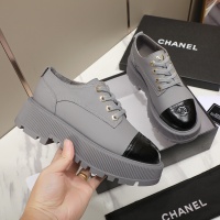 Cheap Chanel Leather Shoes For Women #1266985 Replica Wholesale [$98.00 USD] [ITEM#1266985] on Replica 