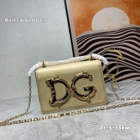 Cheap Dolce &amp; Gabbana D&amp;G AAA Quality Messenger Bags For Women #1267016 Replica Wholesale [$105.00 USD] [ITEM#1267016] on Replica Dolce &amp; Gabbana D&amp;G AAA Quality Messenger Bags