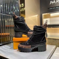 Cheap Louis Vuitton Boots For Women #1267037 Replica Wholesale [$100.00 USD] [ITEM#1267037] on Replica Louis Vuitton Boots