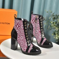 Cheap Louis Vuitton Boots For Women #1267046 Replica Wholesale [$92.00 USD] [ITEM#1267046] on Replica Louis Vuitton Boots