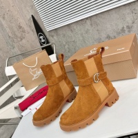 Cheap Christian Louboutin Boots For Women #1267047 Replica Wholesale [$112.00 USD] [ITEM#1267047] on Replica Christian Louboutin Boots