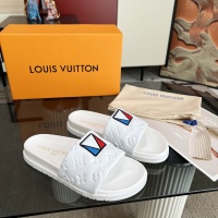 Cheap Louis Vuitton Slippers For Women #1267072 Replica Wholesale [$76.00 USD] [ITEM#1267072] on Replica Louis Vuitton Slippers