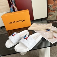 Cheap Louis Vuitton Slippers For Women #1267072 Replica Wholesale [$76.00 USD] [ITEM#1267072] on Replica Louis Vuitton Slippers