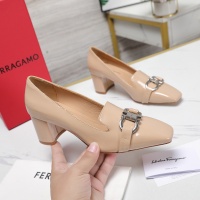 Cheap Salvatore Ferragamo High-Heeled Shoes For Women #1267140 Replica Wholesale [$108.00 USD] [ITEM#1267140] on Replica Salvatore Ferragamo High-Heeled Shoes