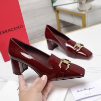 Cheap Salvatore Ferragamo High-Heeled Shoes For Women #1267142 Replica Wholesale [$108.00 USD] [ITEM#1267142] on Replica Salvatore Ferragamo High-Heeled Shoes