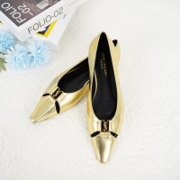 Cheap Yves Saint Laurent YSL Flat Shoes For Women #1267194 Replica Wholesale [$96.00 USD] [ITEM#1267194] on Replica Yves Saint Laurent YSL Flat Shoes