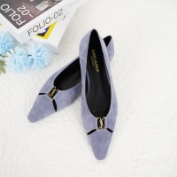 Cheap Yves Saint Laurent YSL Flat Shoes For Women #1267197 Replica Wholesale [$96.00 USD] [ITEM#1267197] on Replica Yves Saint Laurent YSL Flat Shoes