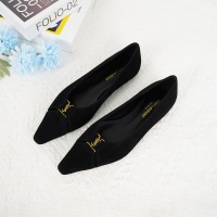 Cheap Yves Saint Laurent YSL Flat Shoes For Women #1267201 Replica Wholesale [$96.00 USD] [ITEM#1267201] on Replica Yves Saint Laurent YSL Flat Shoes