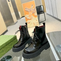 Cheap Gucci Boots For Women #1267217 Replica Wholesale [$128.00 USD] [ITEM#1267217] on Replica 