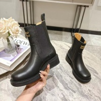 Cheap MIU MIU Boots For Women #1267224 Replica Wholesale [$108.00 USD] [ITEM#1267224] on Replica MIU MIU Boots