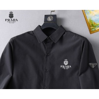 Cheap Prada Shirts Long Sleeved For Men #1267768 Replica Wholesale [$40.00 USD] [ITEM#1267768] on Replica Prada Shirts