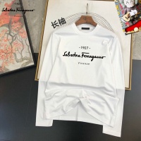 Cheap Salvatore Ferragamo T-Shirts Long Sleeved For Unisex #1267838 Replica Wholesale [$34.00 USD] [ITEM#1267838] on Replica Salvatore Ferragamo T-Shirts