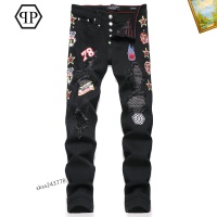 Cheap Philipp Plein PP Jeans For Men #1268159 Replica Wholesale [$48.00 USD] [ITEM#1268159] on Replica Philipp Plein PP Jeans