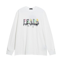 Prada T-Shirts Long Sleeved For Unisex #1268387