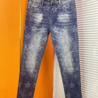 Cheap Louis Vuitton LV Jeans For Men #1268866 Replica Wholesale [$56.00 USD] [ITEM#1268866] on Replica Louis Vuitton LV Jeans