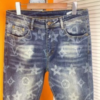 Cheap Louis Vuitton LV Jeans For Men #1268866 Replica Wholesale [$56.00 USD] [ITEM#1268866] on Replica Louis Vuitton LV Jeans