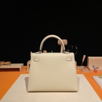 Cheap Hermes AAA Quality Handbags In Silver For Women #1268914 Replica Wholesale [$337.19 USD] [ITEM#1268914] on Replica Hermes AAA Quality Handbags