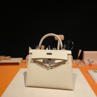 Cheap Hermes AAA Quality Handbags In Silver For Women #1268914 Replica Wholesale [$337.19 USD] [ITEM#1268914] on Replica Hermes AAA Quality Handbags