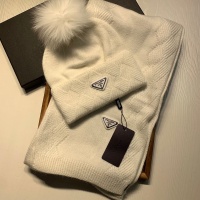 Cheap Prada Hat and Scarf Set #1269082 Replica Wholesale [$72.00 USD] [ITEM#1269082] on Replica Prada Hat and Scarf and Glove Set