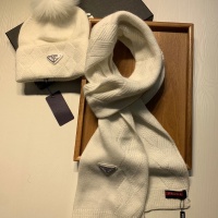 Cheap Prada Hat and Scarf Set #1269082 Replica Wholesale [$72.00 USD] [ITEM#1269082] on Replica Prada Hat and Scarf and Glove Set