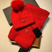 Cheap Prada Hat and Scarf Set #1269085 Replica Wholesale [$72.00 USD] [ITEM#1269085] on Replica Prada Hat and Scarf and Glove Set