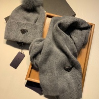 Cheap Prada Hat and Scarf Set #1269086 Replica Wholesale [$72.00 USD] [ITEM#1269086] on Replica Prada Hat and Scarf and Glove Set