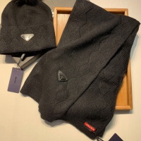 Cheap Prada Hat and Scarf Set #1269087 Replica Wholesale [$72.00 USD] [ITEM#1269087] on Replica Prada Hat and Scarf and Glove Set