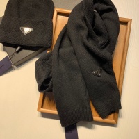 Cheap Prada Hat and Scarf Set #1269087 Replica Wholesale [$72.00 USD] [ITEM#1269087] on Replica Prada Hat and Scarf and Glove Set