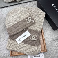 Cheap Chanel Hat and Scarf Set #1269094 Replica Wholesale [$52.00 USD] [ITEM#1269094] on Replica Chanel Hat and Scarf and Glove Set