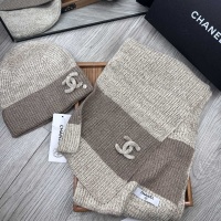 Cheap Chanel Hat and Scarf Set #1269094 Replica Wholesale [$52.00 USD] [ITEM#1269094] on Replica Chanel Hat and Scarf and Glove Set